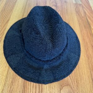 Women’s Black Fedora Hat